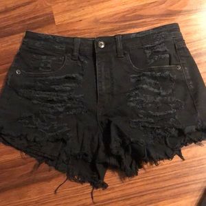 High-rise American Eagle Jean Shorts